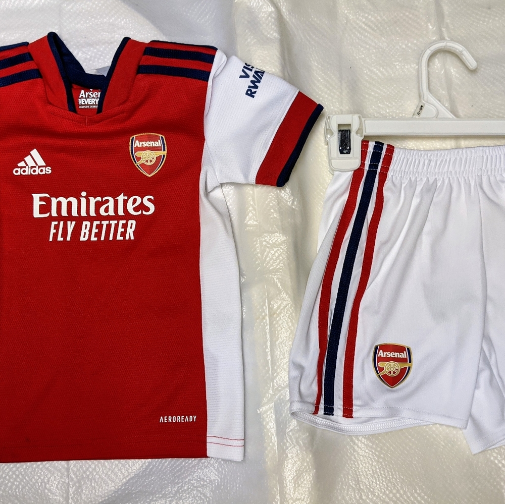 Adidas US 2XS Child's Soccer Shirt/Shorts